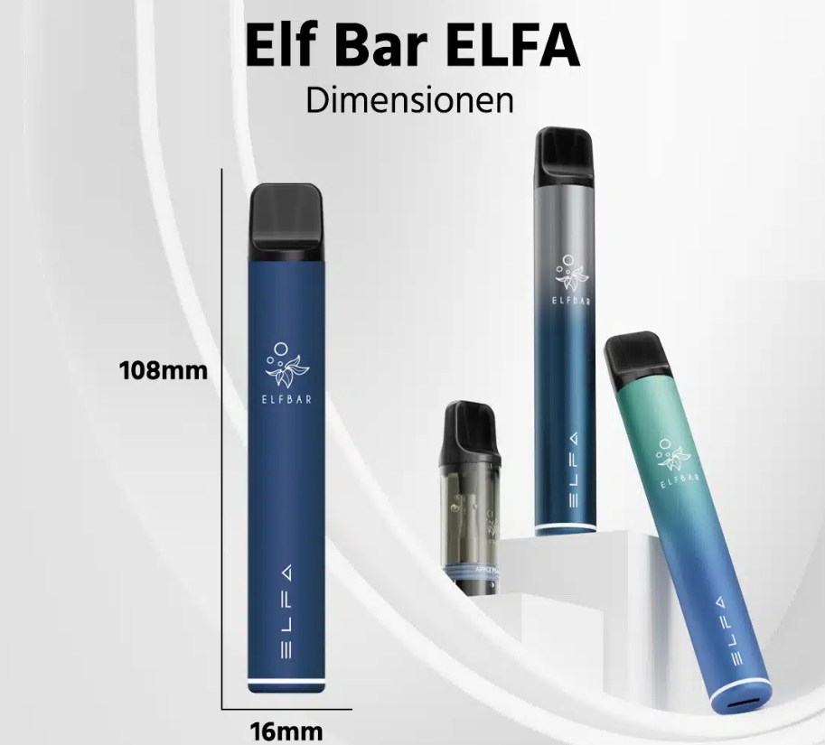Elfbar ELFA Pod Kit Vape - тъмносин: новото лице на удобството и стила